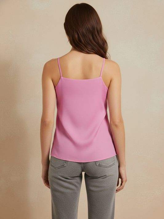 Pink short top