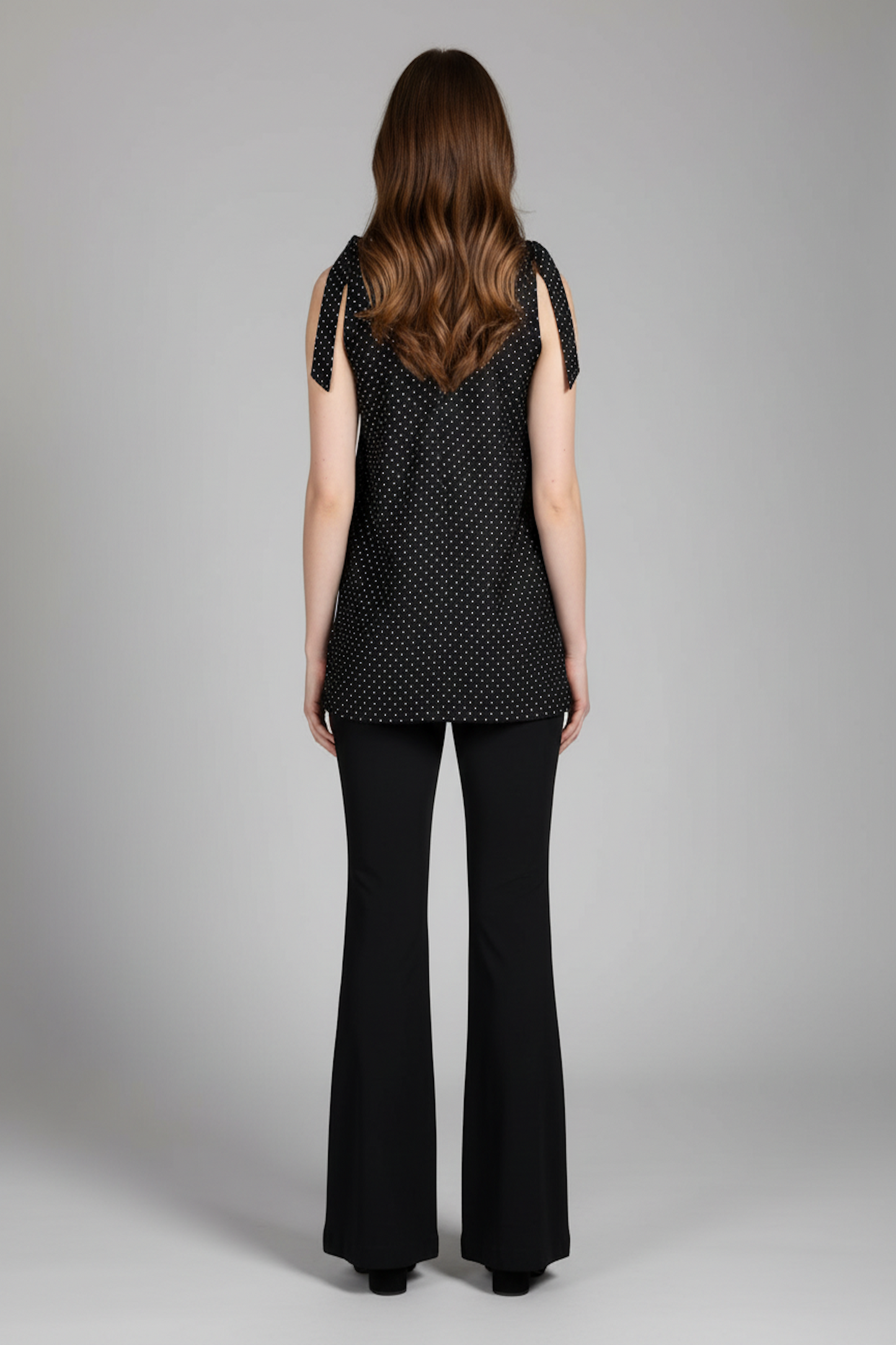 Black Polka Dot Tunic