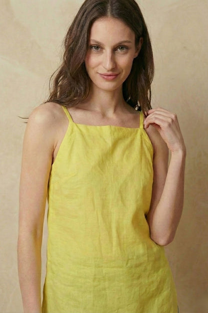 Yellow Short Top - MNK Clothings