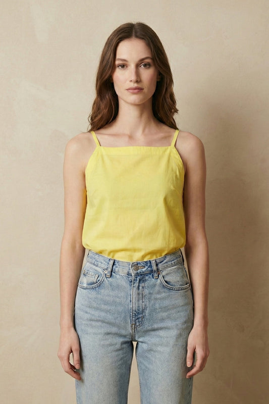 Yellow Short Top - MNK Clothings